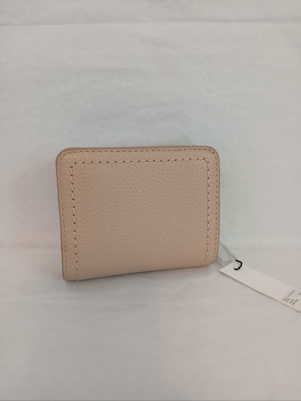 Marc Jacobs Leather The Groove Compact Mini Wallet Rose, Colorblock - Picture 4 of 11